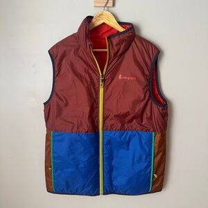 Cotopaxi Red Quilted Vest